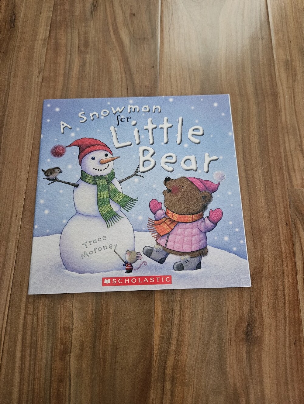 Scholastic Little Bear Picture Book with Pink-Accented Bear